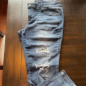Printed Maurices jeans